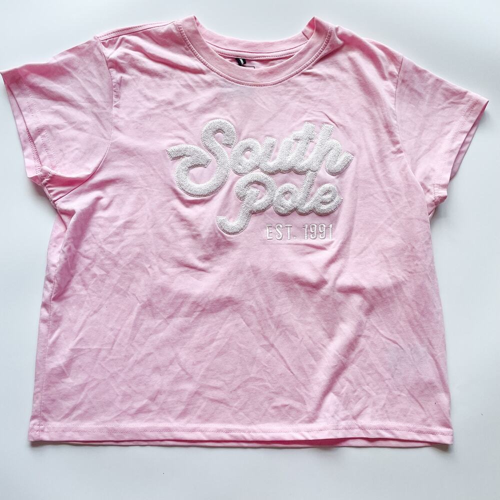 Women's Pink South Pole T-Shirt Size L/XL